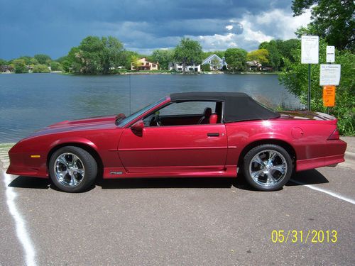 1992 camaro rs convertible anniversary edition