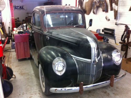 1940 1941 ford pick up truck flathead hot rat rod project