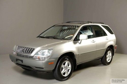 2001 lexus rx300 awd sunroof leather wood heated seats alloys clean carfax !