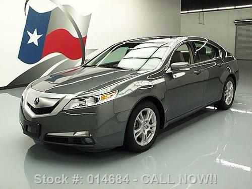 2010 acura tl heated leather sunroof paddle shift 14k! texas direct auto