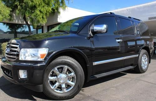 2007 infiniti qx56 - 3rd row ! sunroof, navi, bose sound