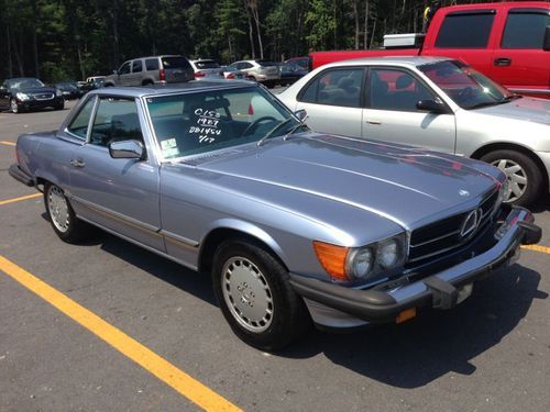 1987 mercedes sl560 2 dr coupe roadster