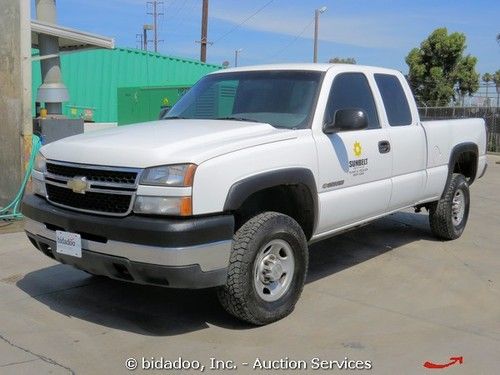 2007 chevrolet silverado 2500hd 4x4 v8 pickup truck extended cab 4 door bidadoo