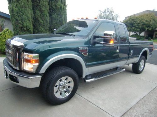 2008 ford f-350 super duty lariat extended cab pickup 4-door 6.4l