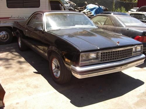 1979 chevrolet el camino base standard cab pickup 2-door 5.0l