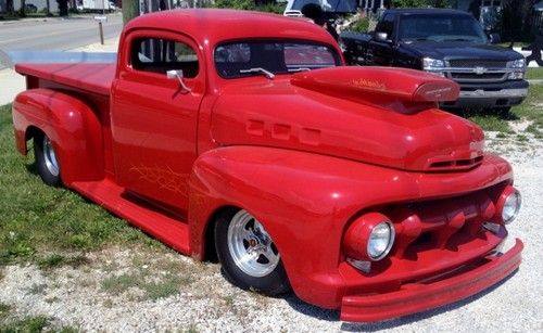 1951 ford custom hot rod pickup truck one of a kind