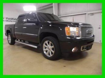2010 gmc sierra crew cab denali, 37k mi., 6.2l v8, nav, roof, rr dvd,
