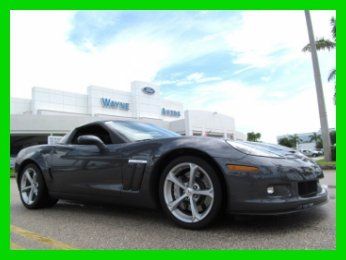 13 gray grandsport 6.2l v8 automatic 60th anniversary chevy vette coupe *low mi