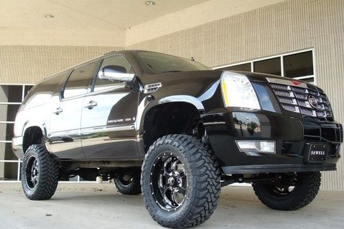 2007 cadillac escalade esv lifted toyo bulletproof bmf wheels custom extra clean