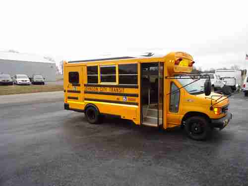 2004 FORD E450 DIESEL WHEELCHAIR/HANDICAP BUS VAN 75K MILES SCHOOL CHURCH, US $12,900.00, image 2
