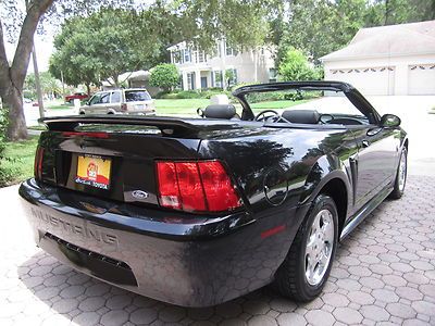 04 FORD MUSTANG CONVERTIBLE V6 3.9 AUTO 12K MILES 1 FL OWNER LIKE BRAND NEW MINT, image 11