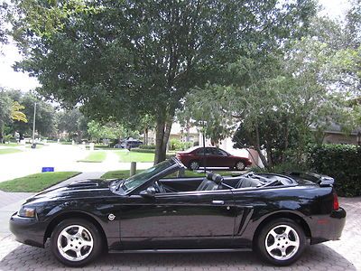 04 FORD MUSTANG CONVERTIBLE V6 3.9 AUTO 12K MILES 1 FL OWNER LIKE BRAND NEW MINT, image 18