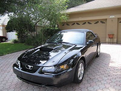 04 FORD MUSTANG CONVERTIBLE V6 3.9 AUTO 12K MILES 1 FL OWNER LIKE BRAND NEW MINT, image 72