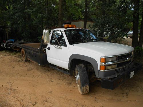 1994 chevy c3500hd skid truck 454 v8 reg cab 5spd good work truck