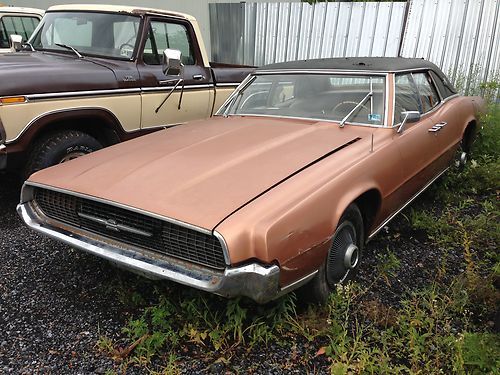 1967 ford thunderbird 390 4v s-code c6  suicide doors,  barn fresh