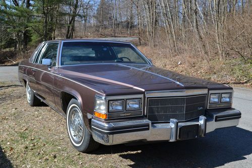 1984 cadillac coupe deville 2-door 4.1 liter v8