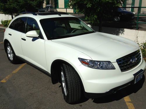 2006 infiniti fx35 w/ technology &amp; sport package