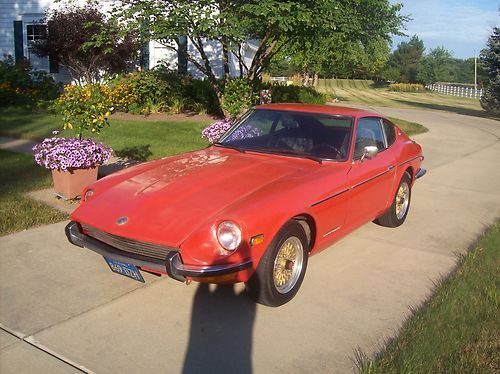 1971 datsun  240z  very original two owner rust free car