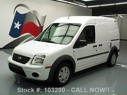 2012 ford transit connect xlt cargo van shelving 15k mi texas direct auto