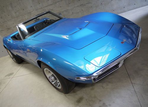 1968 corvette stingray 427 tri-power convertible