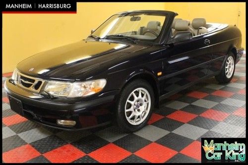 2000 saab 9-3 convertible, automatic, low reserve