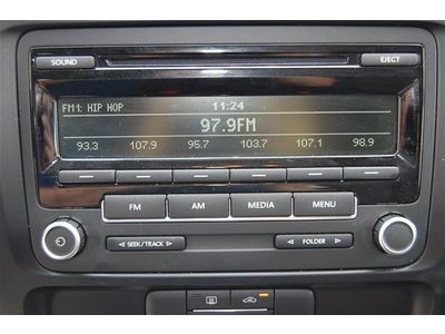 VW Certified Carfax Certified one 1 owner Black Black Leather / Leatherette, image 12