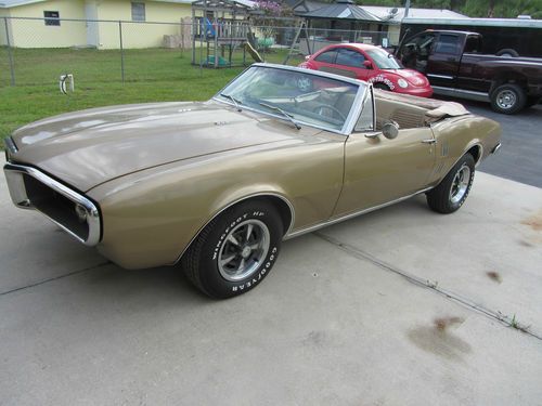 1967 pontiac firebird base convertible 2-door 5.3l