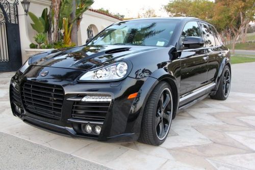 2010 porsche techart magnum 1 of a kind fastest suv in the world 14,000 miles