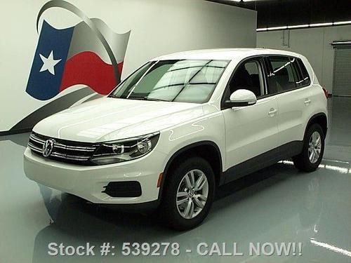 2013 volkswagen tiguan turbo auto alloy wheels 15k mi! texas direct auto