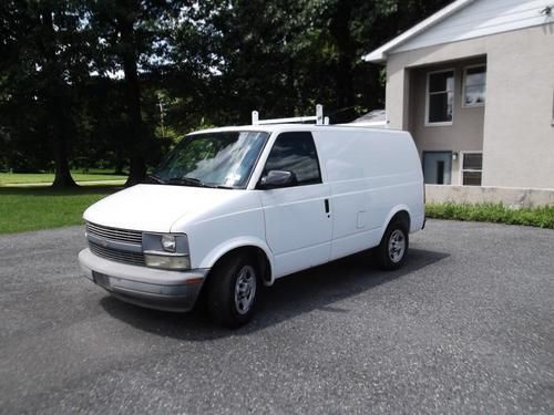 2004 chevrolet astro base extended cargo van works good low reserve