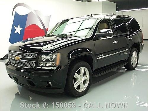 2013 chevy tahoe ltz sunroof nav dvd 20" wheels 27k mi texas direct auto