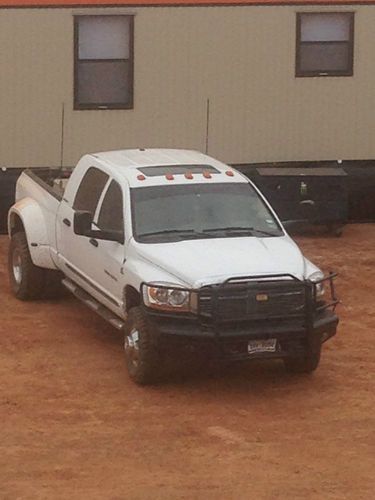 2006 dodge 3500 4x4 diesel laramie mega cab less than 15000 miles on rebuild