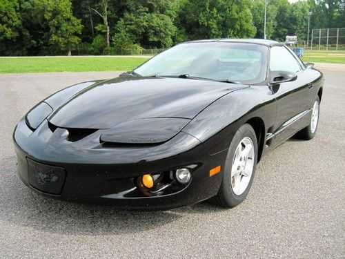 2000 pontiac firebird v6 automatic ttop cloth black fog lights cd 3.8l