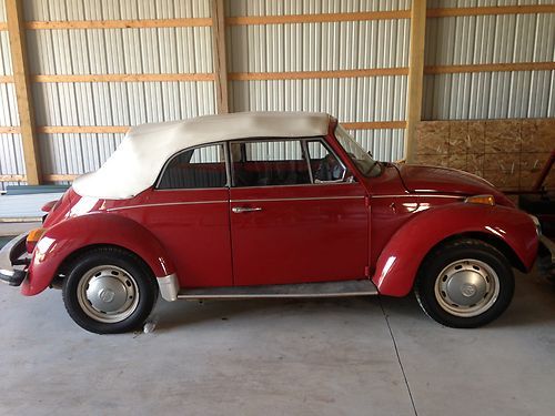 1978 volkswagen super beetle base convertible 2-door 1.6l