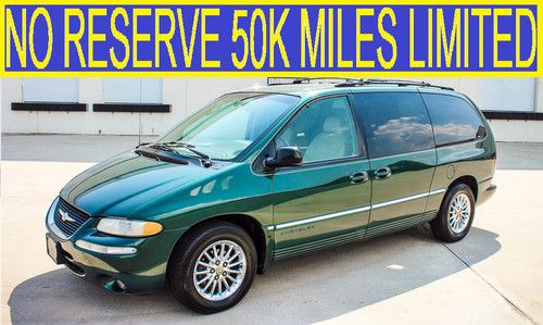 No reserve 50k miles lxi limited leather excellent 99 00 01 02 03  grand caravan