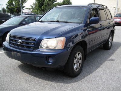 2002 toyota highlander v6 3000