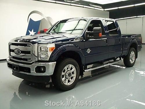 2011 ford f-250 lariat diesel fx4 4x4 sunroof nav 36k!! texas direct auto