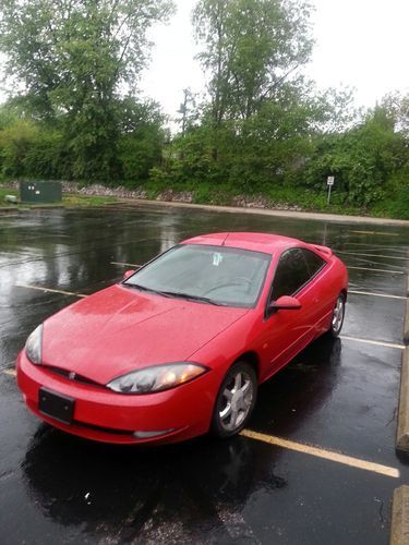 1999 mercury cougar v6 coupe 2-door 2.5l