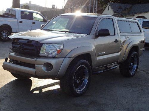 2007 toyota tacoma prerunner damaged non repairable runs! economical wont last!!