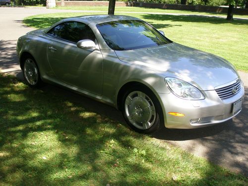 2002 lexus sc430 convertible 2-door 4.3l - rare beauty!!