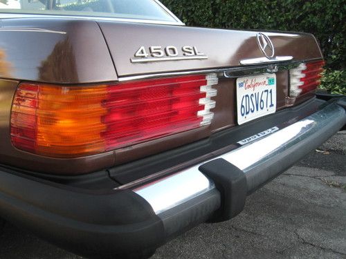 Mercedes Benz 450 SL 1976 Hard top Convertible Brown exterior/ Ivory interior, US $9,900.00, image 5