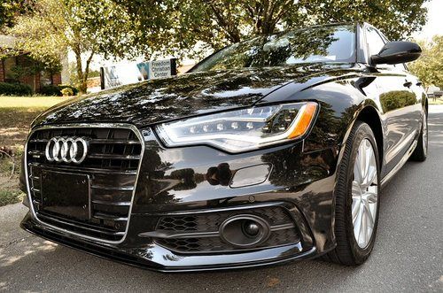 2012 audi a6 3.0 quattro prestige, innovation package, led headlights, audi warr