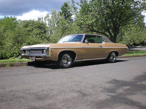 1969 chevrolet caprice   2 door hardtop 396 engine excellent driver .