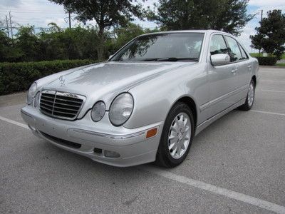 2001 mercedes e320**fl dealer**no reserve**great condition**rides, drives, great