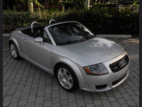 04 audi tt 3.2 quattro convertible dsg automatic leather bose s-line new tires