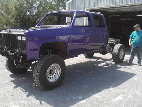 1984 gmc lifted crew cab 4x4