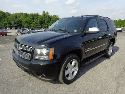 2009 chevrolet tahoe ltz 4x4 navigation fully loaded very nice no reserve