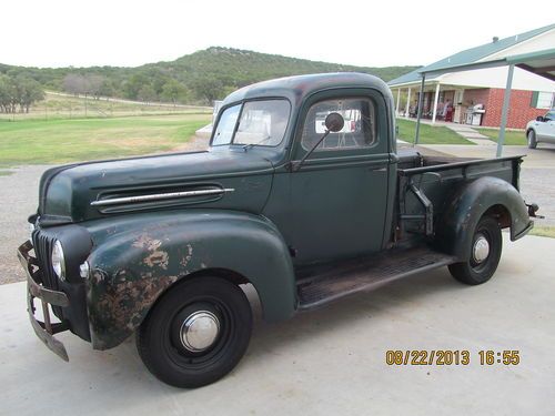 1946 ford pickup original flathead v8 rat rod with super patina