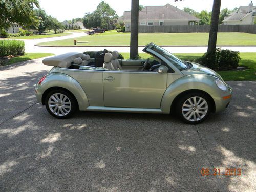 2008 volkswagen new beetle se convertibile auto l-5, leather, 32,000 miles,