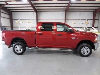 Red crew cab cummins diesel 6 speed manual 1 owner new tires warranty financing